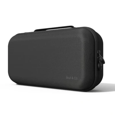 Immagine di Skull &amp; Co. Maxcarry Case for Steam Deck, ROG Ally Other Handheld Gaming PCs: Portable Hard Shell Protective Travel Carrying With Storage GripCase SD, Accessories Black