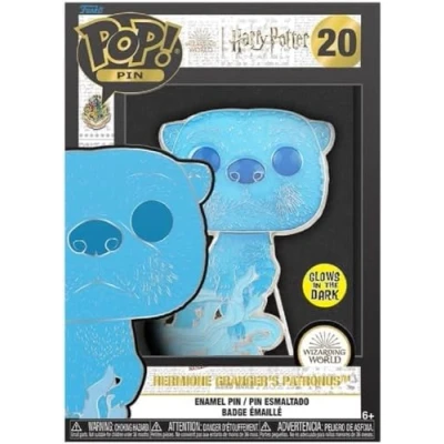 Immagine di Funko Pop! Large Enamel Pin Harry Potter: Patronus Hermoine Granger Spille Smaltate Spilla da Collezione Carina per gli Zaini &amp; Borse Idea Regalo Merchandising Ufficiale