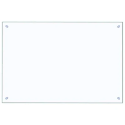 Immagine di vidaXL Paraschizzi per Cucina Paraspruzzi Fornelli Resistente al Calore Pannello Splashback Parete Trasparente 90x60 cm in Vetro Temperato