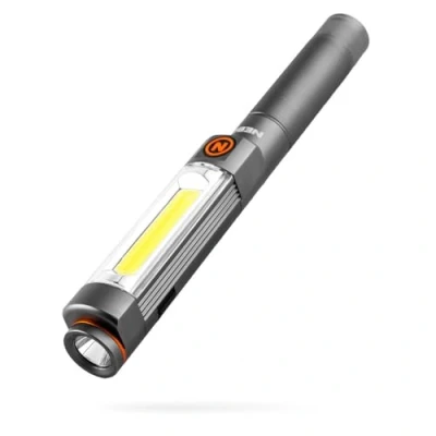 Immagine di NEBO Franklin NEB WLT 0022 G Torcia doppia da lavoro ricaricabile a LED 500 lumen, 7 modalità di illuminazione con base magnetica, G, colore: bianco