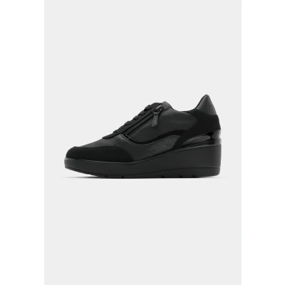 Immagine di Geox D Ilde A, Scarpe da Ginnastica Donna, Nero, 35 EU