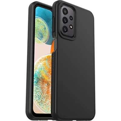 Immagine di Otterbox cover per Samsung Galaxy A23 5G Sleek, resistente a shock e cadute, Sottile, testata norme anti caduta MIL STD 810G, Nero, Senza Retail Package