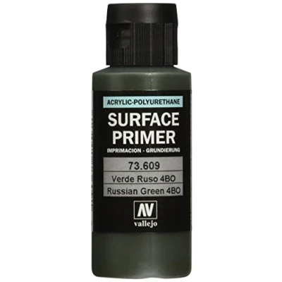 Immagine di Vallejo Surface Primer poliuretanico da 60 ml, Verde (Russian Green)