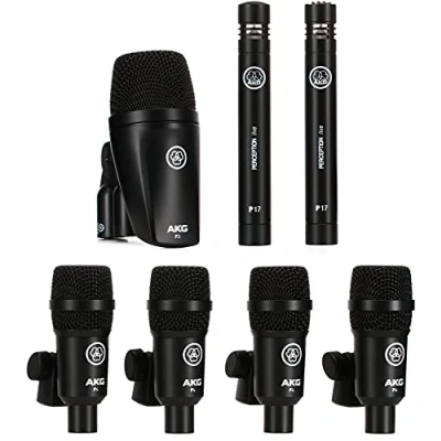 Immagine di AKG drum set sessione 1 microfoni confezione