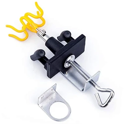 Immagine di Fengda Airbrush Stand BD 15 Supporto per pistole Table Edge Clamp Hold 4 Guns