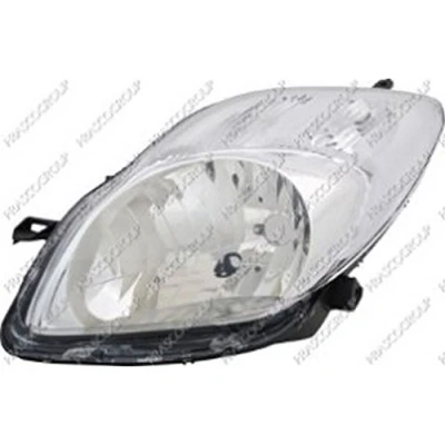 Immagine di PRASCO TY3274814 fari Sx H4 con motore regolazione assetto TOYOTA: Yaris II Hatchback