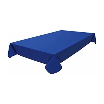 Immagine di Lemos Home Tovaglia di alta qualità in 100% cotone, collezione concetto, colore e dimensioni a scelta (tovaglia 40 x cm, blu royal)
