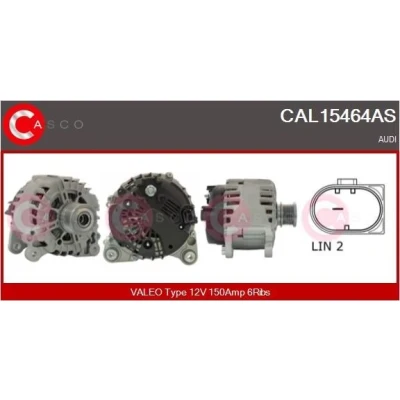 Immagine di CASCO CAL10249AS Alternatore 12V 90A VOLKSWAGEN: Passat B5 GP Variant, Sedan, AUDI: A4 Avant, A6 C5 Avant