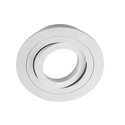 Immagine di Wonderlamp W E000003 Classic Faretto da incasso rotondo, Portalampade incluso: GU10, diametro di 9,3 x 2,5 cm, colore bianco