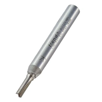 Immagine di Trend C001AX1/4TC Two flute cutter 3 mm di diametro argento