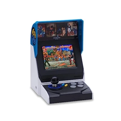 Immagine di NEOGEO Mini International Edition, NEO GEO Arcade Game Console, 40 Giochi SNK con Licenza Ufficiale Precaricati, Come &quot;King of Fighters&quot;, ecc, Schermo LCD da 3,5&quot;/HDMI/Adulti/Bambini/Compleanno