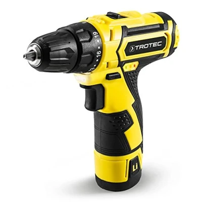 Immagine di TROTEC Avvitatore a batteria PSCS 11 12V motore con cambio 2 velocità, 12 V, Ah, 22 Nm, tempo di ricarica 1 ora, elettrico, luce LED