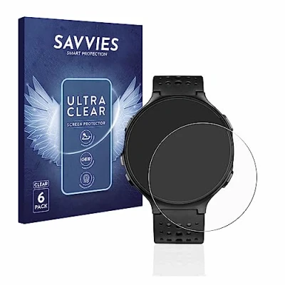Immagine di savvies (6 Pezzi Pellicola Protettiva per Garmin Forerunner 235 Protezione Schermo Trasparente