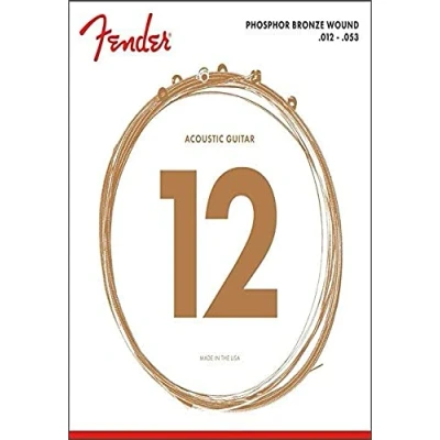 Immagine di Muta per chitarra acustica in bronzo fosforoso, Ball End, scalatura 60L .012 .053, (6)