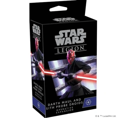 Immagine di Atomic Mass Games, Star Wars Legion: Separatist Alliance Expansions: Darth Maul and Sith Probe Droids Operative, Unit Expansion, Miniatures Game, Ages 14+, 2 Players, 90 Minutes Playing Time