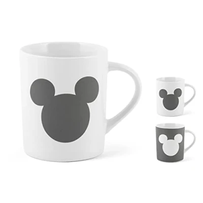 Immagine di H&amp;H Disney100 Mickey Set 24 Tazze Mug, New Bone China, cc341