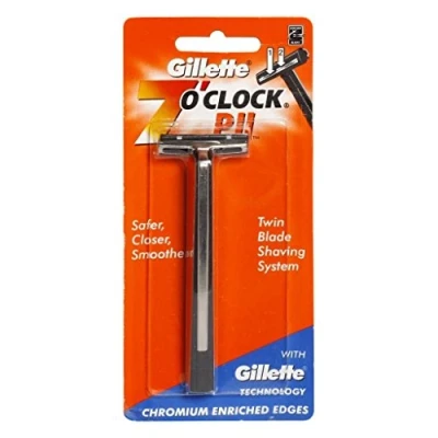 Immagine di Gillette 7 O Clock PII Rasoio di sicurezza per rasatura a doppia lama