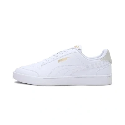 Immagine di Puma Shuffle Unisex Sneakers basse, Taglia: 48, White team gold Pelle