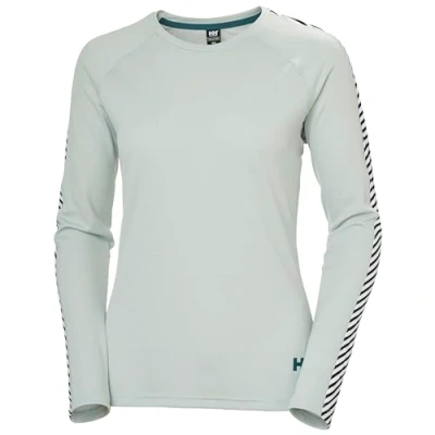 Immagine di Helly Hansen W LIFA Active Stripe Crew Giacca Primo Strato, 663 Magenta 2.0, S Donna
