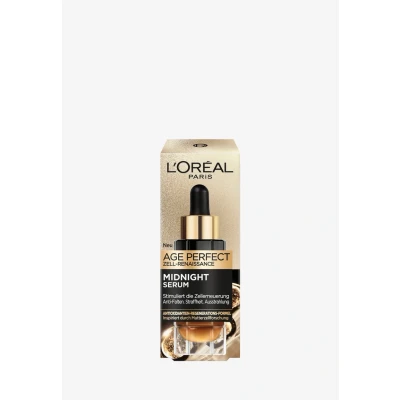 Immagine di L&#039;Oréal Paris Siero da notte anti invecchiamento per promuovere la rigenerazione cellulare, antiossidanti e vitamina E, Age Perfect Cell Renaissance Midnight Serum, 30 ml