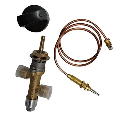 Immagine di Metro Star propano GPL Gas Fire Pit Controllo valvola di Sicurezza guasto Dispositivo Rubinetto Riscaldamento con termocoppia e manopola