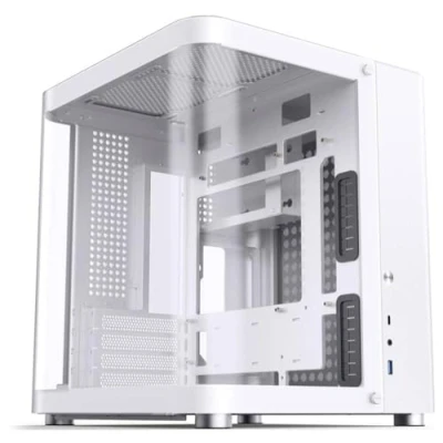 Immagine di Jonsbo TK 1 .20, Micro ATX, Vetro Temperato Bianco