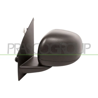 Immagine di Specchietto retrovisore esterno Prasco FT1237125P Premium Sx nero termico, con sensore temperatura FIAT: Panda II Hatchback