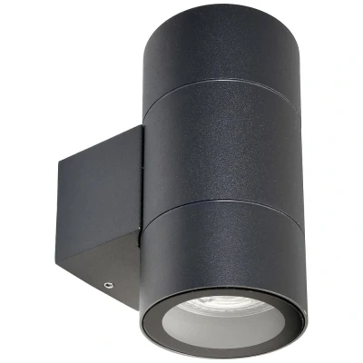 Immagine di Deko Light Applique Achernar 2 luci up/down grigio nero
