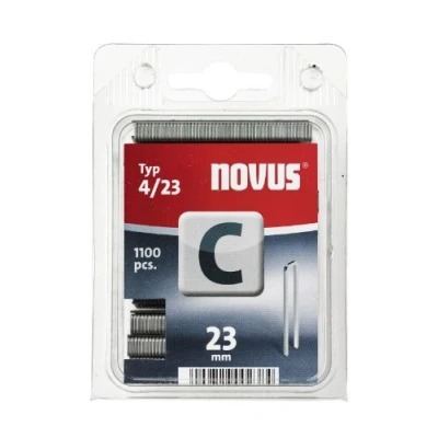 Immagine di Graffette 1100 Pz. Novus 042 0392 Tipo 4/23 dimensioni (L x B) 23 mm 6