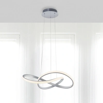 Immagine di JUST LIGHT. LED a sospensione Maria, 3 step dim, alluminio