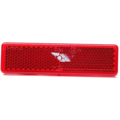 Immagine di METZGER 2080264 Catarifrangente Rosso Paraurti, posteriore Sx, Dx con marchio di controllo E RENAULT: Trafic 2 Bus, 3