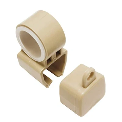 Immagine di Gardinia Adattatore con terminali per binari a U, 2 Pezzi, Plastica, Beige, unità