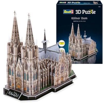 Immagine di Revell Cattedrale di Colonia 3D Puzzle, Colore Multi Colour, 4009803002033