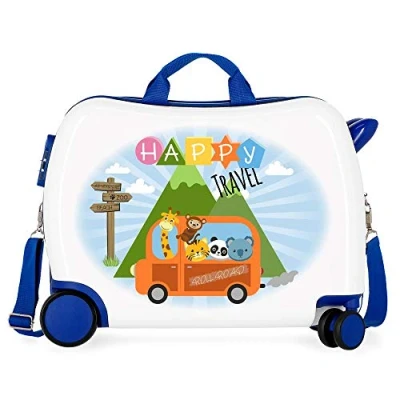Immagine di Roll Road Little Me Happy Ride On Suitcase 2 Multi Direction Spinner Wheels
