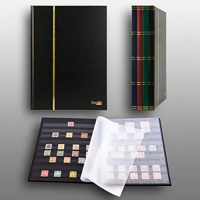 Immagine di A4 classificatori 16 Pagine Nere, Prophila Leuchtturm, Nero Colori