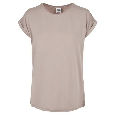 Immagine di Urban Classics Extended Shoulder Tshirt basic, Donna, Taglia: 3XL, Duskrose