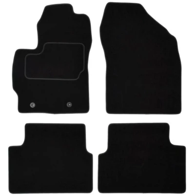 Immagine di MAMMOOTH A041 TOY10 PRM 01 Set tappetino Tessile anteriore e posteriore 4 nero Su misura TOYOTA: Auris Hatchback