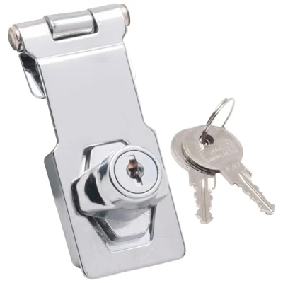 Immagine di Sterling LGH100 Linguetta di sicurezza a chiave, 76 mm, cromata