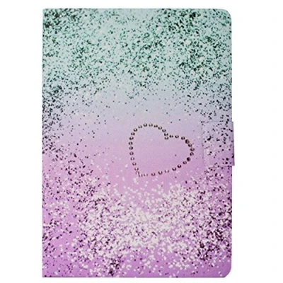 Immagine di Cover Huawei MediaPad T3 10, Custodia Portafoglio per 10 Tablet, Flip Smart in Pelle PU con Funzione Protezione Case Slot Schede,Love Sands