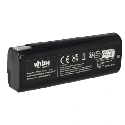 Immagine di vhbw 1x batteria compatibile con Paslode Impulse IM350 Nail Gun, IM45 CW, IM45GN, IM50 F18 utensile elettrico (1500 mAh, NiMH, 6 V)