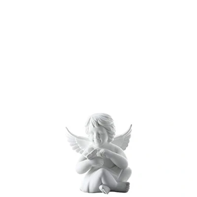 Immagine di Rosenthal Angelo grande bianco opaco con farfalla