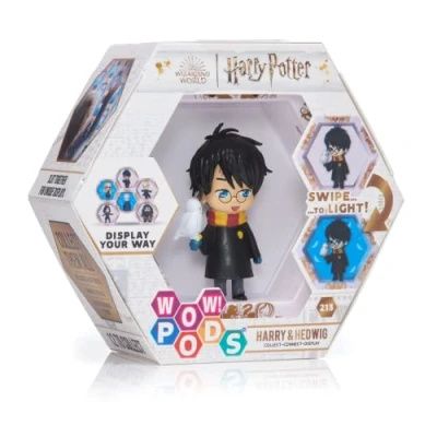 Immagine di WOW! PODS Bobble head illuminato del mondo magico di Harry Potter e Edvige Giocattolo da collezione ufficiale con rivelazione della luce misteriosa Colleziona collega mostra Numero 213 in