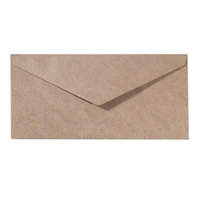 Immagine di Buste Florence Kraft (marrone chiaro) 120 g sigillabili con Striscia Adesiva 11, 5 x 22,5 cm Trama di Lusso Semplici per la Creazione Biglietti e Accessori Scrapbook