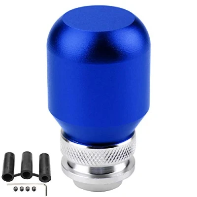 Immagine di EBTOOLS Manopola pomello cambio auto, manuale universale leva testa cambio(blu) adatto per tuning