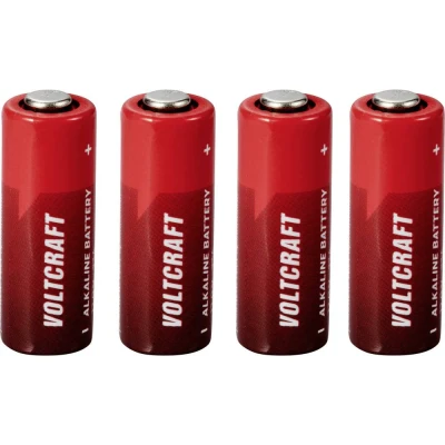 Immagine di VOLTCRAFT VC 16107975 Batteria speciale 23 A #####Button top Alcalina/manganese 12 V 50 mAh 4 pz.