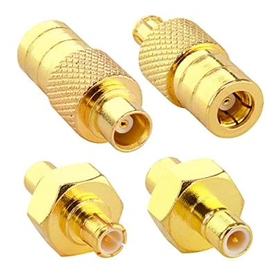 Immagine di YILIANDUO DAB Car Radio Antenna Adattatore MCX a SMB Kit Maschio Femmina 4 Pezzi per Auto Satellite SIRIUS XM