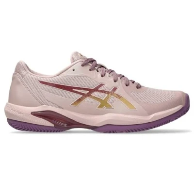 Immagine di Asics Solution Swift FF 2 Scarpe da padel, Donna, Taglia: 39, Neutral pink/pure gold Tessuto / sintetico