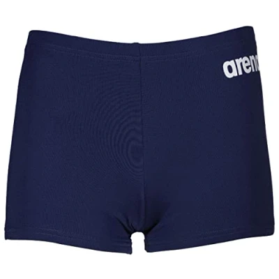 Immagine di arena Solid Team Junior R Costume da Bagno Bambino, Pantaloncino Piscina ad Asciugatura Rapida, MaxFit Eco Resistente a Cloro e Sale, Protezione UV 50+, con Fodera Frontale