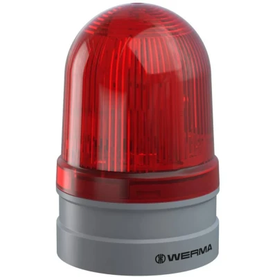 Immagine di Werma Signaltechnik Segnalatore luminoso Midi Rotating 12/24V AC/DC RD 261.140.70 Rosso 12 V/DC