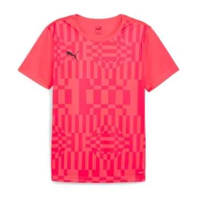 Immagine di PUMA Maglia Grafica Individualrise, Tee Uomo, Orchidea di Fuoco
